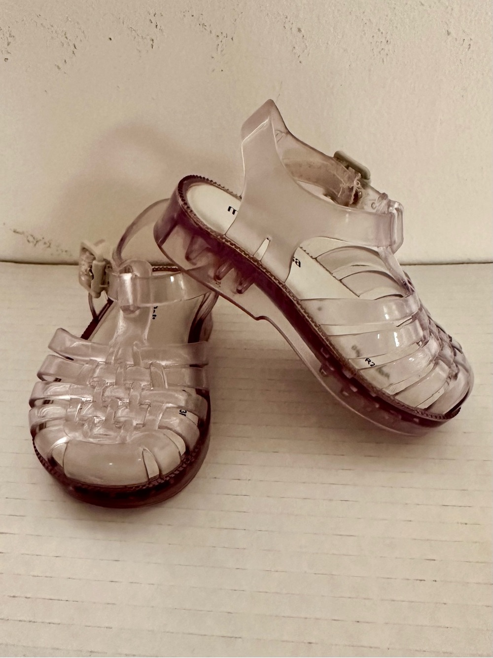 Gladiator Clear Jelly Fisherman Sandals - Mini Melissa - Picture 3 of 7